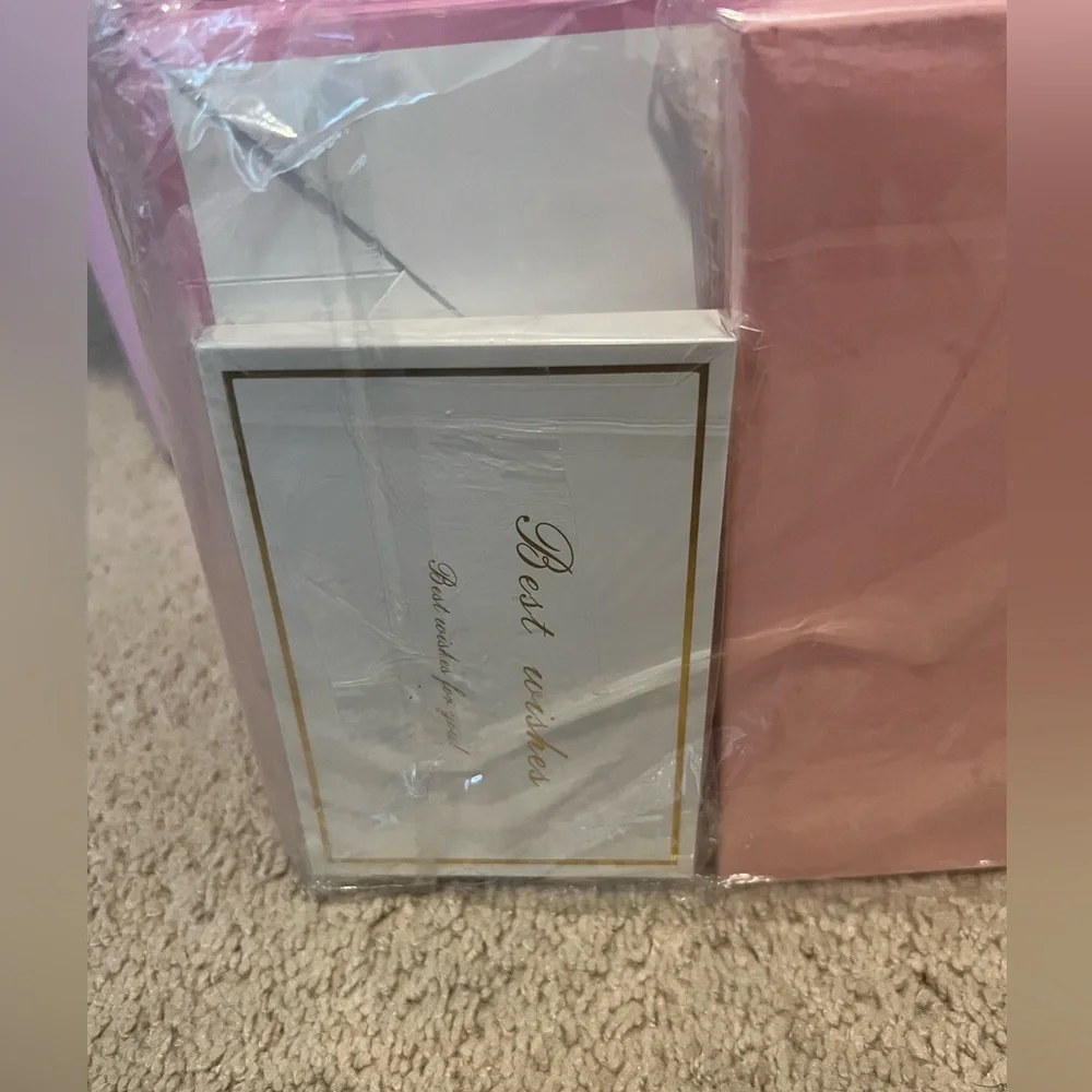 Pink Gift Bags with Cards
